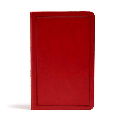 KJV Deluxe Gift Bible, Burgundy LeatherTouch, Red Letter, Easy-to-Carry, Smythe Sewn, Full-Color Maps, Double Column, Presentation Page, Ribbon Marker, Dictionary, Great Value