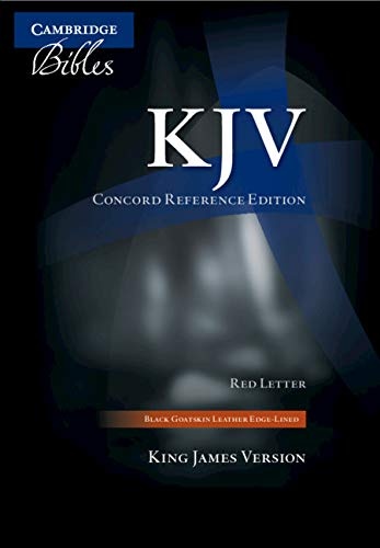 KJV Concord Reference Bible (Black Goatskin)