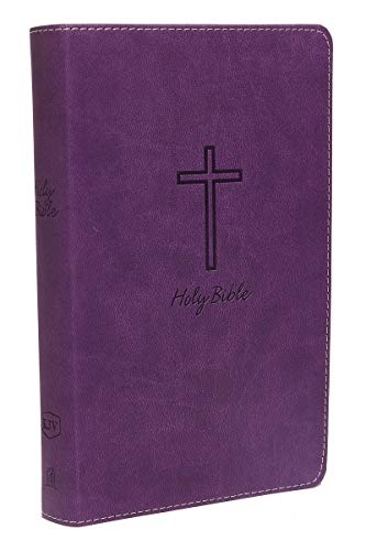 KJV, Deluxe Gift Bible, Leathersoft, Purple, Red Letter, Comfort Print: Holy Bible, King James Version
