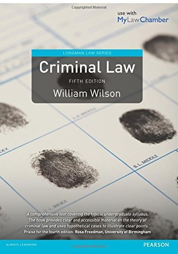 Criminal Law: Uk Edition