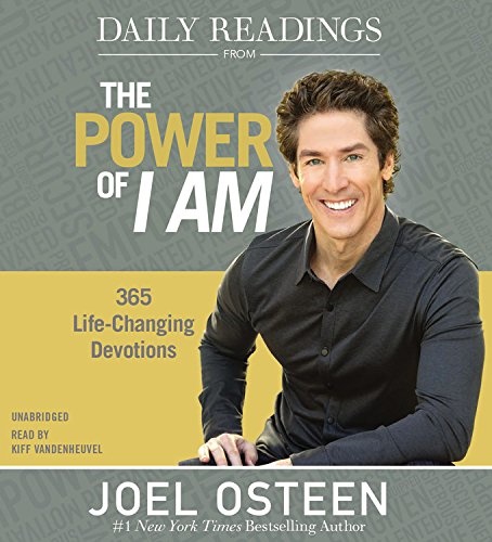 Daily Readings from The Power of I Am: 365 Life-Changing Devotions by Joel Osteen [Audio CD]