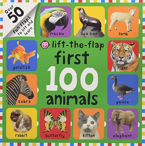 First 100 Animals Lift-the-Flap