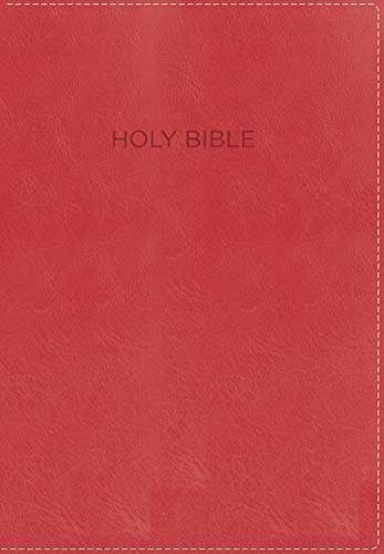 NKJV, Foundation Study Bible, Leathersoft, Red, Thumb Indexed, Red Letter Edition: Holy Bible, New King James Version