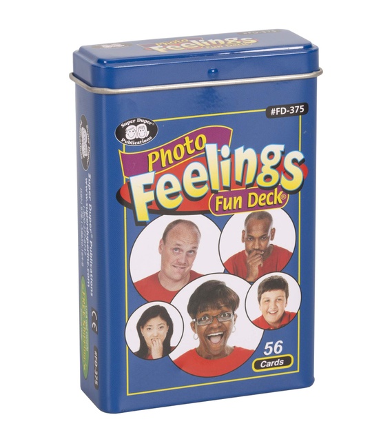 Photo Feelings Fun Deck Cards - Super Duper Educational Learning Toy for Kids