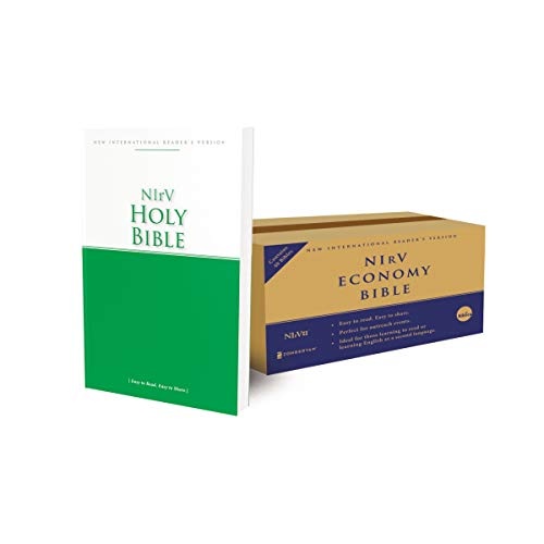 NIrV, Economy Bible, Paperback, Case of 40: Easy to read. Easy to share.