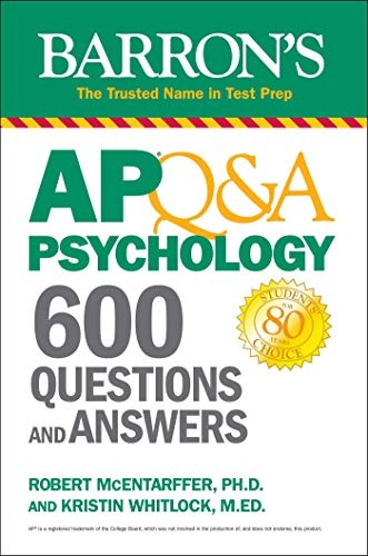 AP Q&A Psychology: 600 Questions and Answers (Barron's Test Prep)