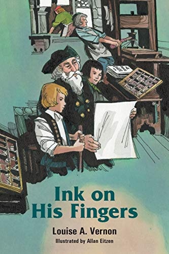 Ink On His Fingers (Louise A. Vernon)