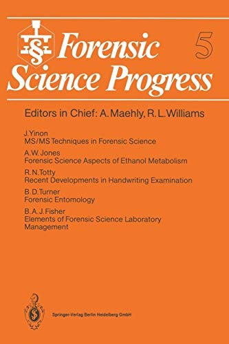 Forensic Science Progress (Forensic Science Progress, 5)
