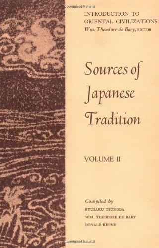 Sources of Japanese Tradition, Vol. 2