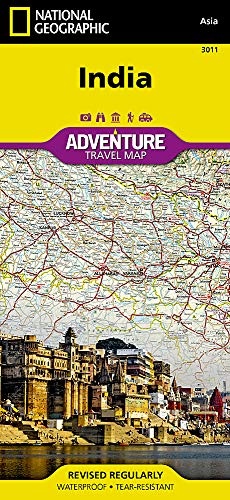 India (National Geographic Adventure Map (3011))