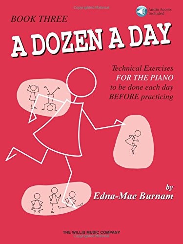 A Dozen a Day - Book 3 with CD