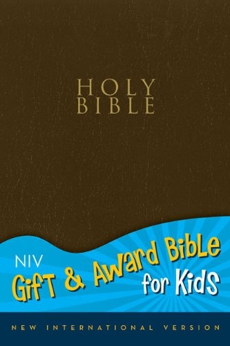 NIV, Gift and Award Bible for Kids, Imitation Leather, Blue, Red Letter