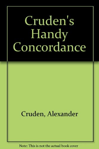 Cruden's Handy Concordance
