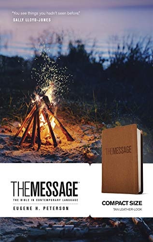 The Message Compact (Leather-Look, Tan): The Bible in Contemporary Language