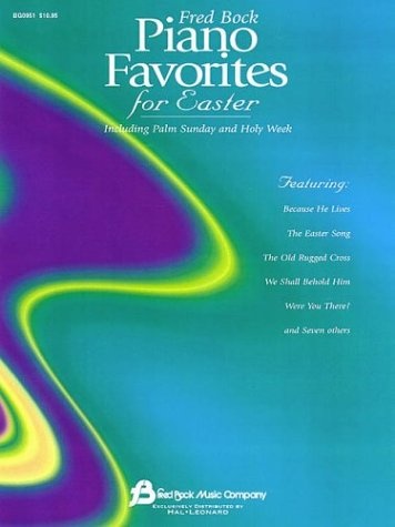 Fred Bock Piano Favorites for Easter