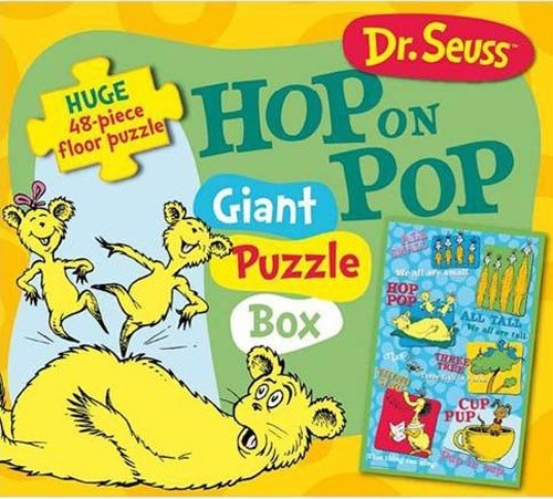 Dr. Seuss Hop on Pop Giant Puzzle Box