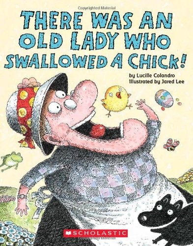 There was an Old Lady who Swallowed a Chick!