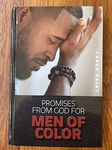 Promises from God for Men of Color - Large Print - Gift Edition