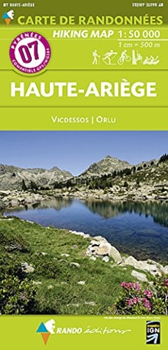 07 Haute-AriÃ¨ge 1/50Â 000 (CARTES PYRENEES - 1/50.000) (French Edition)