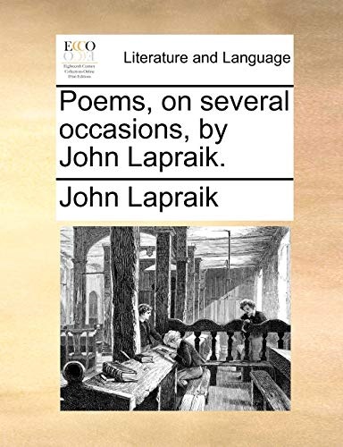 Poems, on several occasions, by John Lapraik.