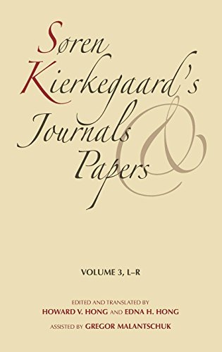 Søren Kierkegaard's Journals and Papers: Soren Kierkegaard's Journals and Papers, Vol. 3: L-R