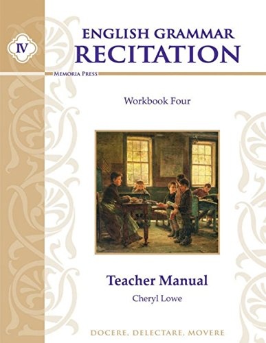 English Grammar Recitation Workbook Four Teacher Guide