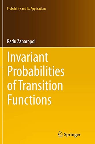 Invariant Probabilities of Transition Functions (Probability and Its Applications)