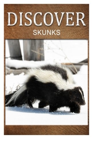 Skunks- Discover: Early reader's wildlife photography book