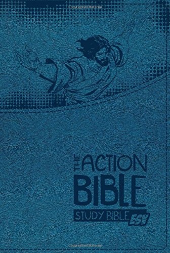 The Action Bible Study Bible ESV (Blue)