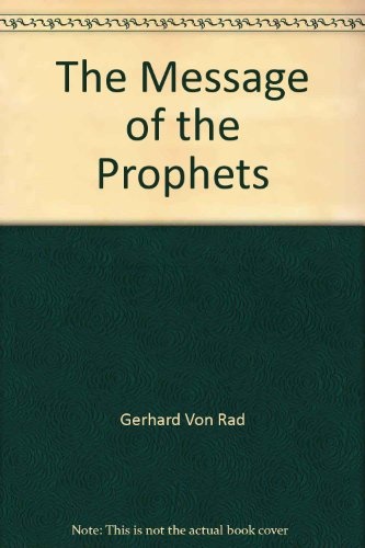 The message of the prophets;