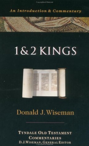 1 And 2 Kings: An Introduction and Commentary (Tyndale Old Testament Commentaries)