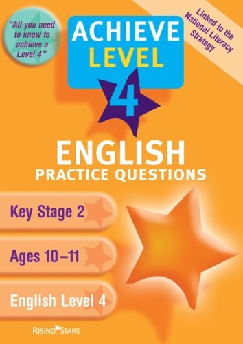 English Level 4 Practice Questions (Achieve)