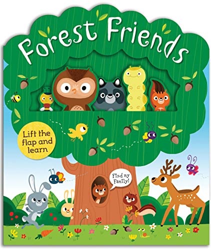 Forest Friends: A lift-and-learn book (Lift-the-Flap Tab Books)