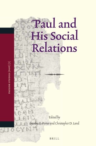 Paul and His Social Relations (Pauline Studies)