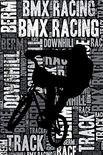 BMX Racing Journal: Cool Blank Lined BMX Racing Lovers Notebook For Rider and Coach