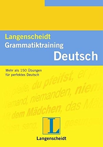 Langenscheidt Grammatiktraining Deutsch (Material complementario) (German Edition)