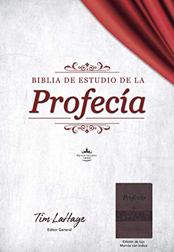 Biblia de estudio de la profecÃ­a: MarrÃ³n con Ã­ndice (Spanish Edition)