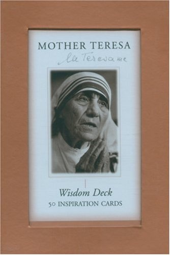 Mother Teresa Wisdom Deck: 50 Inspiration Cards