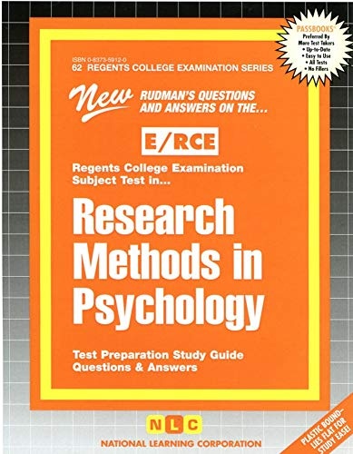 Research Methods in Psychology (Excelsior/Regents College Examination)