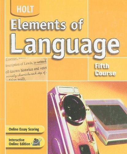Elements of Language: Fifth Course