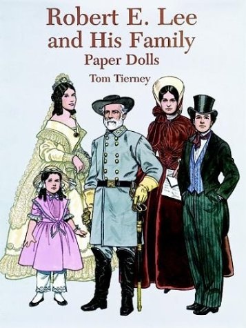 Robert E. Lee and His Family Paper Dolls