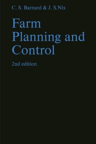 Farm Planning and Control: 2nd Edition