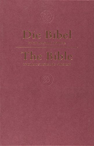 ESV German/English Parallel Bible ((Luther-ESV), Dark Red)