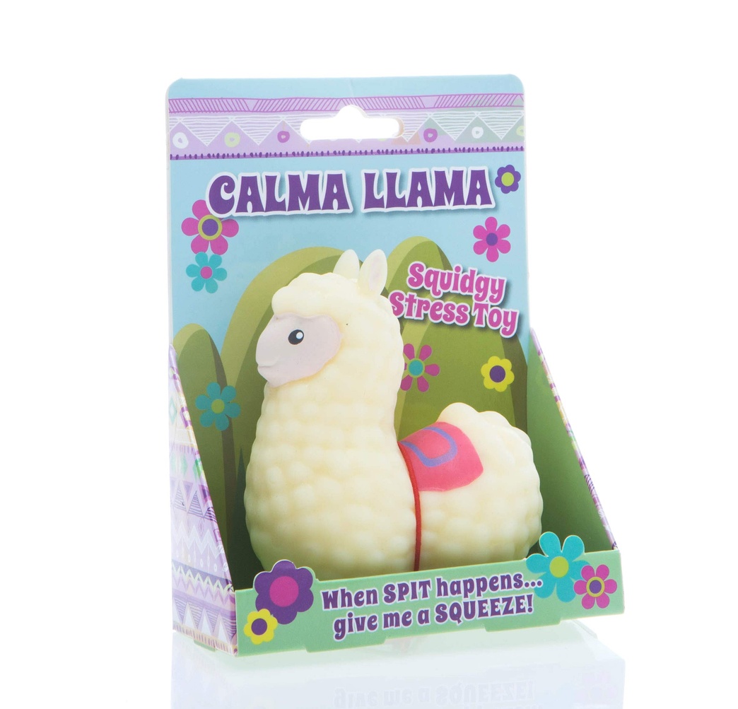 Boxer Gifts Calma Llama Stress Toy | Fun Gift for Animal and Llama Lovers | Birthday, Christmas, Office, Stocking Stuffer Gift