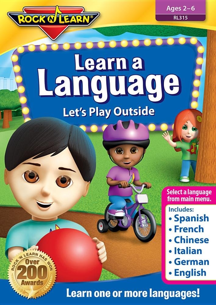 Learn a Language: Let's Play Outside DVD by ROCK N LEARN [DVD]
