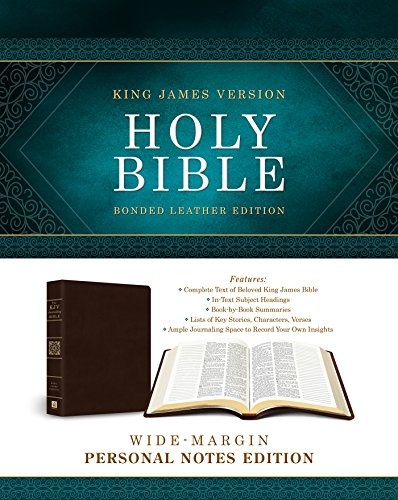 Holy Bible: Wide-Margin Personal Notes Edition: King James Version (Bonded Leather) (King James Bible)