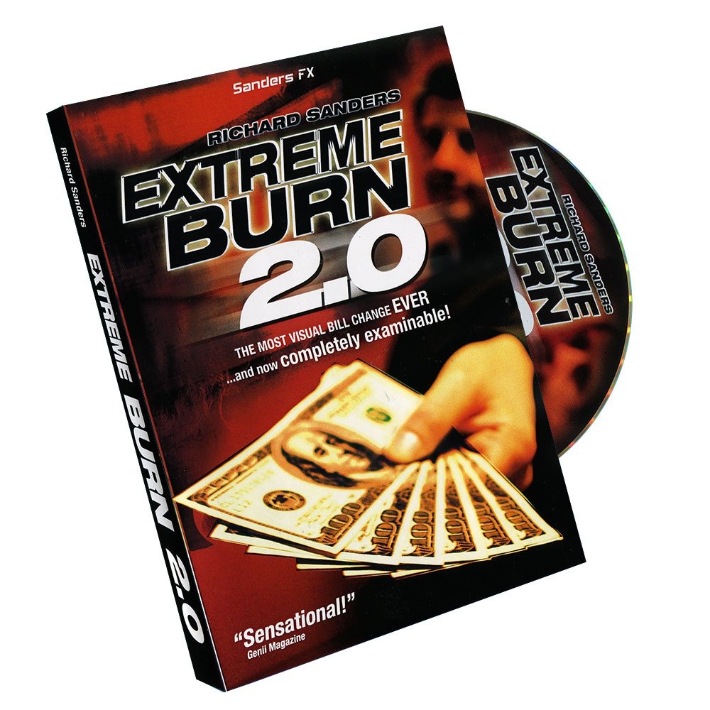 Murphy's Magic Extreme Burn 2.0 by Richard Sanders - DVD by Murphyâs Magic Supplies Inc. [DVD]
