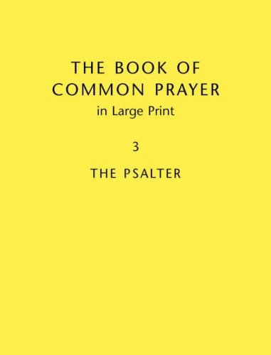 Book Of Common Prayer Large Print BCP481: Volume 3