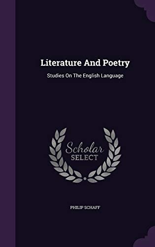 Literature And Poetry: Studies On The English Language