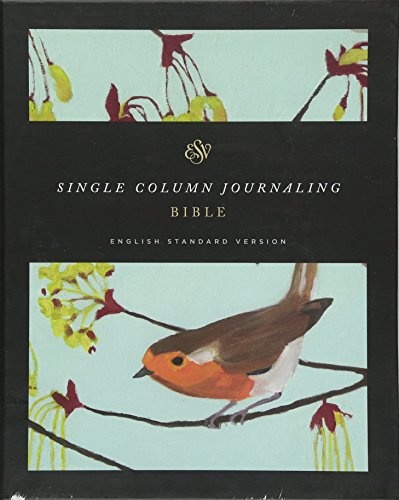 ESV Single Column Journaling Bible (English Robin)